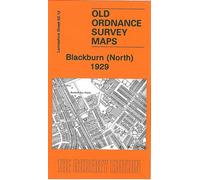 Blackburn North 1929: Lancashire Sheet 62.12 (Old Ordnance Survey Maps of Lancashire)