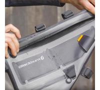 Blackburn Outpost Seat Pack with Drybag Extra Large Capacity Waterproof Quick Mount 11L Black/Grey