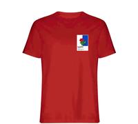 Blackburn Rovers Classic Football Shirt Colours Frame Men's T-Shirt - Red / S