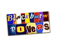 Blackburn Rovers Football Club FC CHOCOLATE BAR WRAPPER Novelty Gift Present for Friends, Sport Fans (without chocolate bar)