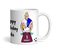 Blackburn Shitting On Burnley Funny Football Gift Team Rivalry Personalised Mug | Football Gift For Men | Funny Joke Spoof Football Team Mug |Football Rivalry vs Team | Football gift For Him