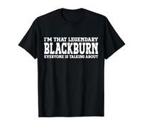 Blackburn Surname Funny Team Family Last Name Blackburn T-Shirt