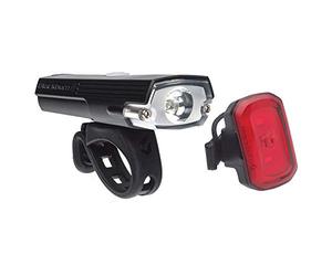 Blackburn Unisex Adult Dayblazer 400 Front And Click USB Rear Light Set - Multicoloured, One Size