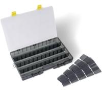 Blackcat Black Cat Tackle Keeper S48 Flat 35 cm x 22 cm x 5 cm, Yellow/Grey, 48