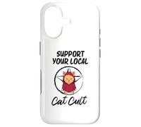 Blackcraft Cult Devil Worship - Support your local cat cult Case for iPhone 17