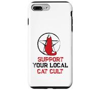 Blackcraft Cult Devil Worship - Support your local cat cult Case for iPhone 7 Plus/8 Plus