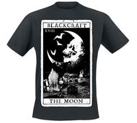 Blackcraft Cult The Moon Tarot T-shirt T-Shirt black