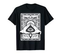 Blackcraft Dark Magic Tarot Card Occult All Seeing Eye T-Shirt