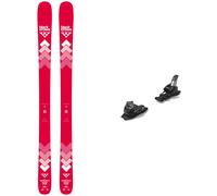 Blackcrows - Alpine Ski Bindings - Pack Camox Birdie 2025 for Women - Red Red 168 cm