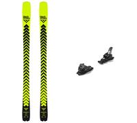 Blackcrows - Freeride/Freestyle ski bindings - Pack Octo 2026 for Men - Yellow Yellow 167 cm.185 cm.173 cm