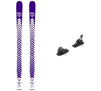 Blackcrows - Freeride/Freestyle ski bindings - Pack Sato Birdie 2026 for Women - Blue Blue 167 cm.155 cm.161 cm
