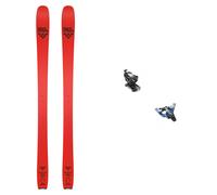 Blackcrows - Ski touring bindings - Touring Ski Set Camox Freebird 2024 for Men in Aluminium - Red Red 164 cm.171 cm.178 cm.183 cm.188 cm