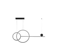 Blackd Led Linear Lights - Modern Lighting for Dining Room & Kitchen Island - Stylish Lighting Fixtures for Home Decor/Cool White/Black