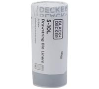 BLACKDECKER BXBB0005E 510L Drawstring Bin Liners 20 Pack