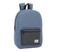 Blackfit8 Black & Blue Official Teenager's Backpack for Laptops up to 15.6''