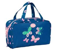 BLACKFIT8 Butterfly - Rectangular Toiletry Bag with Handle, Children's Toiletry Bag, Adaptable to Trolley, Ideal for Children from 5 to 14 Years, Comfortable and Versatile, Quality and Resistance, 31