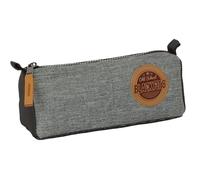 BLACKFIT8 OLD SCHOOL - Pencil Case, Recyclable Fabric, Children's Pencil Case, Children's Case, Ideal for School Age Children, Comfortable and Versatile, Quality and Resistance, 21 x 7 x 8 cm,
