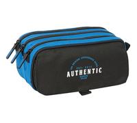 BLACKFIT8 UNDERGROUND - Triple Big Pencil Case, Children's Pencil Case, Child, Ideal for School Age Children, Comfortable and Versatile, Quality and Resistance, 21.5 x 8 x 10 cm