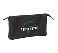 BLACKFIT8 Underground - Triple Pencil Case, Children's Pencil Case, Ideal for School Age Children, Comfortable and Versatile, Quality and Resistance, 22 x 3 x 12 cm