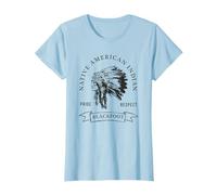 Blackfoot Tribe Native American Indian Pride Respect Vintage T-Shirt