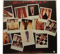 BLACKFOOT - VERTICAL SMILES VINYL LP 1984 IMPORT US