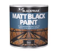 Blackfriar 2.5 Litre Wood and Metal Matt Black Paint for Interior Use