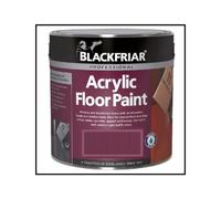 Blackfriar Acrylic Floor Paint - Hard Wearing - White - 2.5 Litre