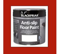 Blackfriar Anti Slip Floor Paint Tile Red Indoor or Outdoor 5 Litres Semi Gloss
