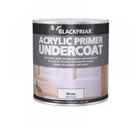 Blackfriar BKFWAP500 Quick Drying Acrylic Primer Undercoat, 500 ml, White