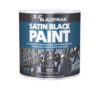 Blackfriar BKFSB250 Satin Black Paint 250 ml
