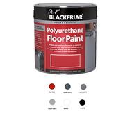 Blackfriar Polyurethane Floor Paint for Indoor Outdoor Use 5L Black