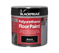 Blackfriar Professional Polyurethane Floor Paint - Black 2.5 Litre