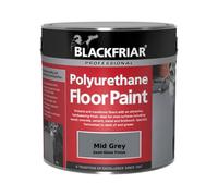 Blackfriar Professional Polyurethane Floor Paint - Mid Grey 2.5 Litre