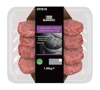 Blackgate 8 Aberdeen Angus Burgers 1.36kg | Case of 1