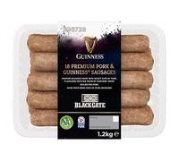 Blackgate Guinness 18 Premium Pork & Guinness Sausages 1.2kg | Case of 1