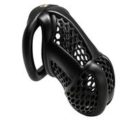 BlackGuard™ by NoPacha® - Chastity Cage for Men - Size - short