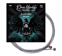 Blackhawk Coated Electric Guitar Strings 6 String Set, Medium 11-49 Alloy Steel Guitar Strings Electric, Thin Coated Electric Guitar String, Soaring Tone That Cuts Every Time, Made in the USA
