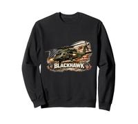 Blackhawk Military Helicopter UH60 Helicopter Aviation Sweatshirt