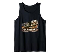 Blackhawk Military Helicopter UH60 Helicopter Aviation Tank Top