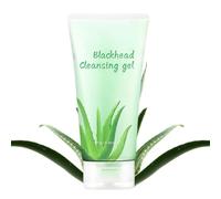 Blackhead Cleansing Gel With Aloe Vera-Aloe Vera Blackhead Remover,Purifying Exfoliating Gel,Blemish Control Cleanser,Oil Control & Blemish-Free Skin,Gentle Facial Scrub for Women & Men