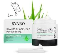 Blackhead Mask for Pore, Blackhead Remover Peel off Strips, Nose Plants Pore Cleanser, Aloe Refreshing Pore Peel Off Mask with 100 pcs Strips (1.7oz)