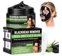 Blackhead Remover 120g Charcoal Peel Off Face Mask for Deep Cleansing | Removes Dirt And Oil, Pore Purifying, Oil Control, Skin Refreshing, Smooth Skin Feel, Suitable For Men And Women