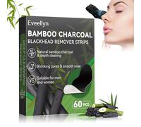 Blackhead Remover, Charcoa Pore Strips 60 PCS, Deep Cleansing Nose Strips Blackhead for All Skin Types, Keep Skin Clear and Tighten Pores