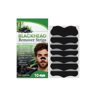 Blackhead Remover Stripes, Blackhead Remover with Activated Carbon, Nosestripes Blackheads, Remove Blackheads and Clear Clogged Pores, Suitable for All Skin Types, Pack of 10