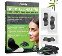 Blackhead Remover Strips, 10 PCS Individually Wrapped Charcoal Black Head Strips for Nose - Deep Cleansing for Blackheads, Hygienic Single-Use Packaging - Suitable for All Skin Types, Women & Men