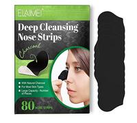 Blackhead Remover Strips(80pcs), Nose Pore Strips for Blackheads Remover, Skincare & Deep Cleansing Nose Patch Blackhead Remover, Black