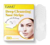 Blackhead Remover Strips(80pcs), Nose Pore Strips for Blackheads Remover, Skincare & Deep Cleansing Nose Strips Blackhead Remover, White