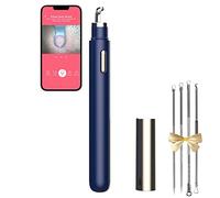 Blackhead Remover Tools, Pimple Popper with Camera Visible Pore Cleaner Waterproof Acne Comedone Whitehead Extractor Kit for iPhone/Android