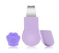 Blackhead Remover Tools, Silicone Face Scraper for Deep Cleansing, Dual-Head Skin Scrubber Face Spatula, Nose Blackhead Remover, Skin Care Tool for Women and Men (Lavender)