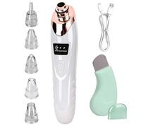 Blackhead Remover Vacuum, 3 Adjustable Suction Power Modes Blackhead Remover Tool For Face Nose Pore Vacuum Cleaner Remover 5 Replaceable Heads For Deep Cleansing Acne Pimple Whitehead Extractor